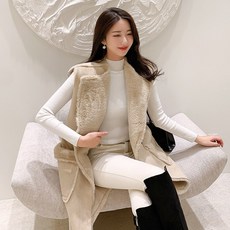 블랙홀제이 여성용 쇼넌 무스탕 베스트