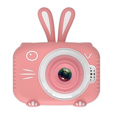 엔라인 어린이 케릭터카메라 2000W 8G 혼합색상A426 디지털카메라, 핑크