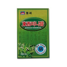 동서미니뜸 가정 병원 약방용 약쑥 쑥찜질 뜸쑥 180入, 1개