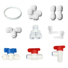와이넷 정수기부속 피팅 6mm L형피팅, (2개), 1개