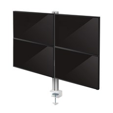 _MSC-32Q 32인치 쿼드 모니터거치대 암 높낮이조절거치대 높낮이조절테이블 싱글 모니터 설치 방법 대형모니터거치대