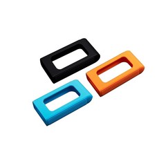 Kingston XS1000 및 XS2000용 SSD 고무 슬리브 멀티 컬러 외장 보호 SNA-XSR1-3P