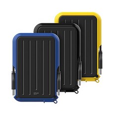 실리콘파워 Armor A66 외장하드, 블루, 4TB