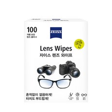 자이스 렌즈 와이프 100매, 단품, 1개