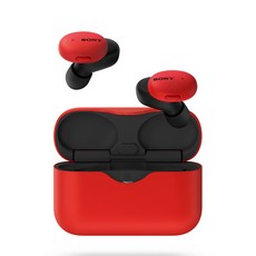 소니 트루 와이어리스 스테레오 블루투스이어폰, Red, WF-H800