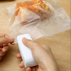 PG 다용도 과자 음식 비닐 봉투 밀봉 접착기 X 3개 세트, 1개입, 색상랜덤
