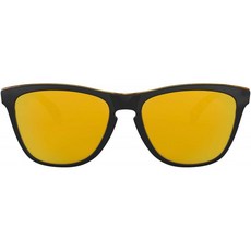 OO9013 프로그 스킨 스퀘어 선글라스 UC LA Black / 24K 이리듐 55 mm