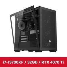 이엠텍 레드빗 PC HERO - I7N604 (I7-13700KF/RTX4070Ti/32GB(16Gx2)/NVMe1TB)
