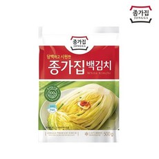 베스트식품_무배 종가집 백김치500G x5개, 단품/단품