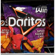 Doritos 도리토스 스파이시 스윗 칠리 나초 4팩, 1세트, 276g