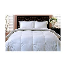 구스이불 Better Down Splenda-Q Luxurious All Year 100% White Goose Down Comforter Duvet (Queen 8686)