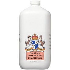 Crown Royale Soothing Oats and Aloe Pet Conditioner 크라운 로얄 스무딩 오트 앤 알로에 펫 컨디셔너 1Gal(3.78L), 1개, 1g