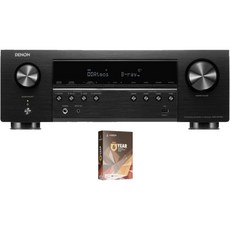 음성 제어 기능이 있는 데논 AVR-S770H 7.2ch 8K 스마트 AV 수신기 및 6년 앰버 보호 계획이 DTSX 2023