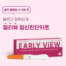 [유효기간 26년 5월] 얼리뷰 임신진단테스트기 임테기 1개입, 1개