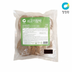 쇠고기함박스테이크 청정원 60gX10ea, 24개, 60g