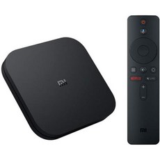 샤오미 Mi Box S 4K HDR Android TV 원격 스트리밍 미디어 플레이어 with Google Assistant 장치 Ultra HD - 미디어플레이어장치