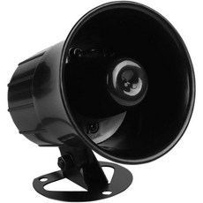 실외 데메라스 알람 사이렌 110dB DC 12V 와이어 라우드 혼 스피커 도난 경보 시스템