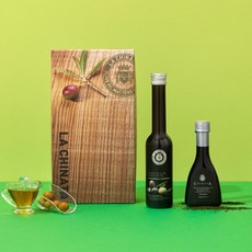 [공식] 라치나타 드레싱 세트 1호 (엑스트라버진 단일품종+발사믹)