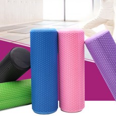 EVA폼롤러 돌기 종아리 미니 필라테스 요가 원형 마사지 소도구 폼롤러 60cm 90cm, 블랙