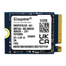 Kingston 512GB 2230 M.2 NVMe PCIe 3.0x4 SSD 솔리드 스테이트 드라이브 OM3PDP3512B-A01