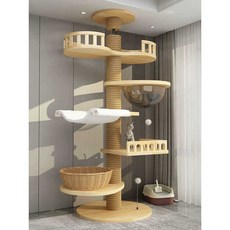  캣타워 캣폴 화면과동일 가또블랑코 화장실 멍멍아띠, 패키지6주문시객실높이를참고하세요. 