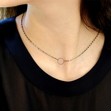 블랙체인목걸이