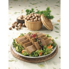지리산묵가 국내산 참 도토리묵 외 4종 검은깨 올방개 산수유 골라담기, 검은깨묵 400g, 1개, 330g