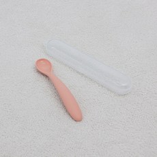 베이비스토리 KEAN 실리콘 이유식 식판 용기 컵 등 24종 할인모음, 실리콘 이유식 스푼, 핑크, 1개