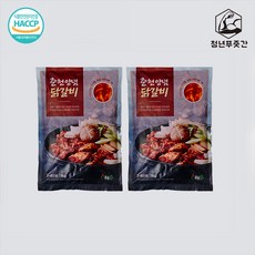 [청년푸줏간] 춘천닭갈비 1kg, 2개