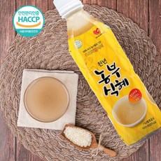 향뜨레 식혜 수제 농부식혜 500ml x 20병 전통 건강 음료, 20개