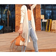 남자린넨롱가디건