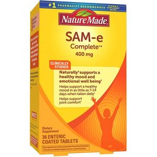 Nature Made 네이처메이드 삼이 컴플리트 400 mg 36타블릿, 1개, 36정
