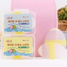 예꼬맘 패치 귀 방수 스티커 30매+30매, 귀방수스티커60매[소형], 2개