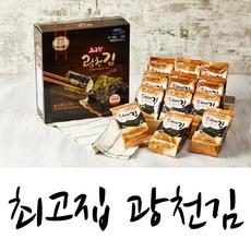 광천김 추석 명절 선물세트 모음 재고보유, 쿠팡선택 3.16개입