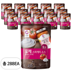 청정원 로제 스파게티소스, 170g, 288개
