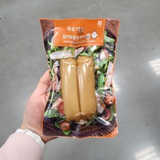 아침 닭가슴살 소시지 오리지널 100g, 1개