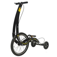  레오파드 하프바이크 서서타는 스탠딩 자전거 하체운동 S라인 산후회복 유산소 halfbike, 20인치, 검은 색 