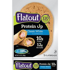 FLATOUT Flatbread - Protein Up CLASSIC WHITE (5 Flatbreads pe/9423570, 상세내용참조