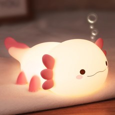 Lampeez USB ABS + 우퍼 루퍼 나이트 라이트 실리콘 나이트 라이트 타이머 설정
