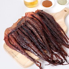 바다푸드 촉촉하고 말랑한 태평양을 날아다닌 대왕발 반건오징어 망족 소스포함 2종, 3개, 300g