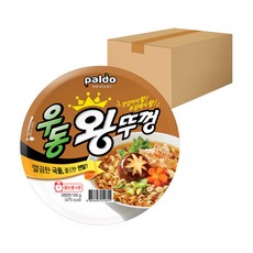 팔도 우동 왕뚜껑 105g 18개