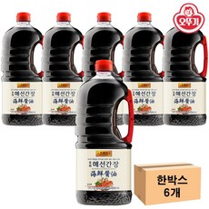 오뚜기 이금기 중화해선간장1.75L x 6개, 1.75L