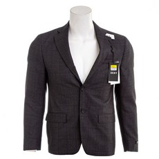 243910 DKNY 남자 허드슨 Modern-핏 Stretch 울 Suit 자켓