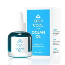Keep Cool CPS 킵 쿨 앤 오션 오일 딥 블루 25ml, 1개, 1g