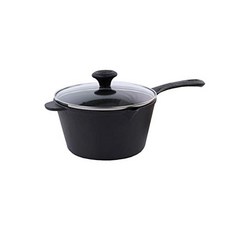 올드 마운틴 2-Qt. 소스팬+뚜껑 블랙 Old Mountain 2-Qt. Sauce Pan with Lid Black, 1