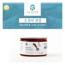 속초 청담 오징어 젓갈 500g (004826), 1개