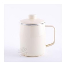 후지 법랑 오일 포트 (1.0L 바닐라), 1개