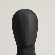 마네킹 여자반신 모델 웨딩드레스 점옷 상점 올블랙 면직물 패브릭 여성패션 스탠드 진열창, C01-공식모델