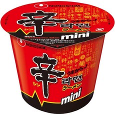 일본신라면 컵 미니 컵라면 49g x 6개입, 기본