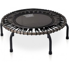 JumpSport 350 PRO Fitness Trampoline 전문가 노 팁 아치형 다리 조용 품질 및 내구성을 위한 안전하고 편안한 바운스, 단일옵션